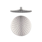 Nero Round 250mm Shower Rose - Brushed Nickel